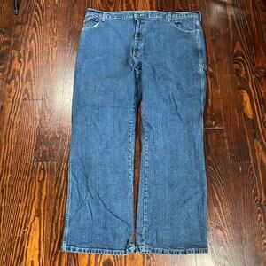 Dickies 42x30 Workwear Carpenter Jeans Blue Relaxed